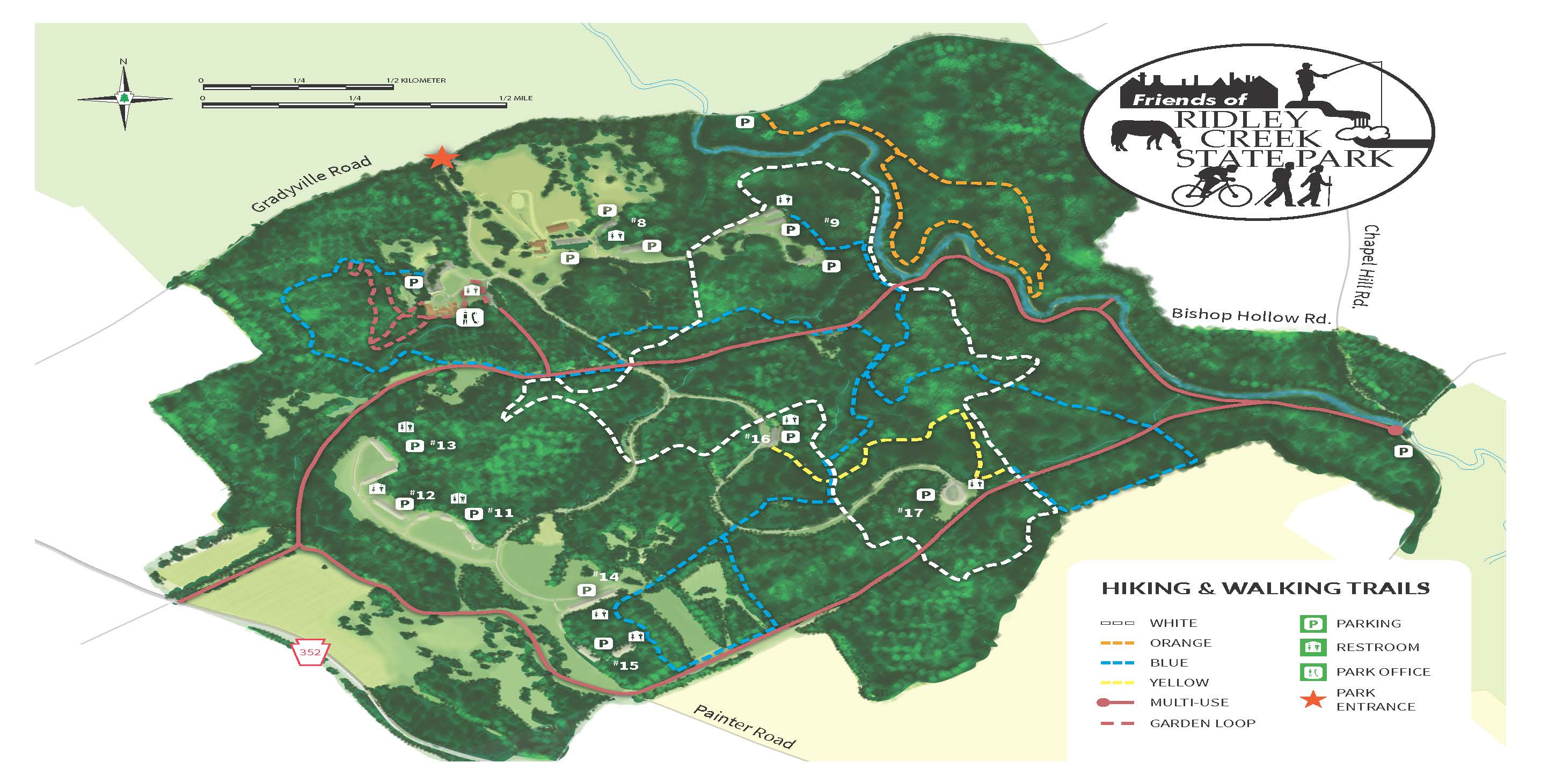 Park Trail Map